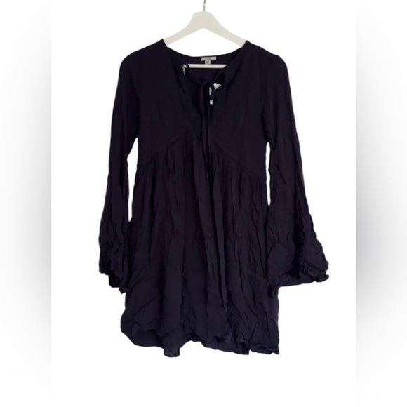 Urban Outfitters Ecote Crochet-Trim Bell-Sleeve
Mini Dress Size XS - Picture 3 of 5